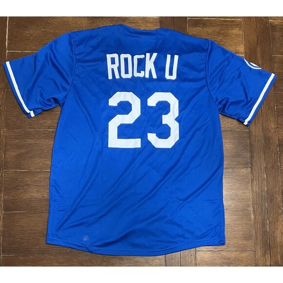 Men’s Size XL Kansas City Royals Stadium Giveaway SGA Rockhurst Blue Jersey - Picture 5 of 6